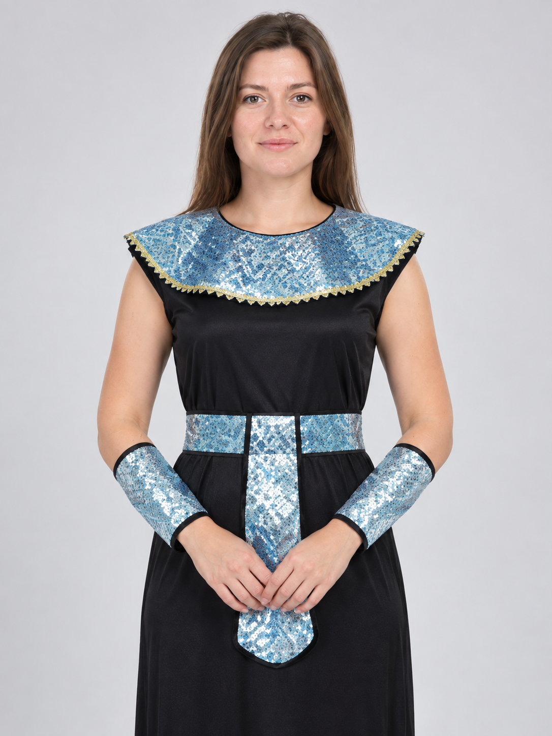 Egyptian-Style Glitter Costume