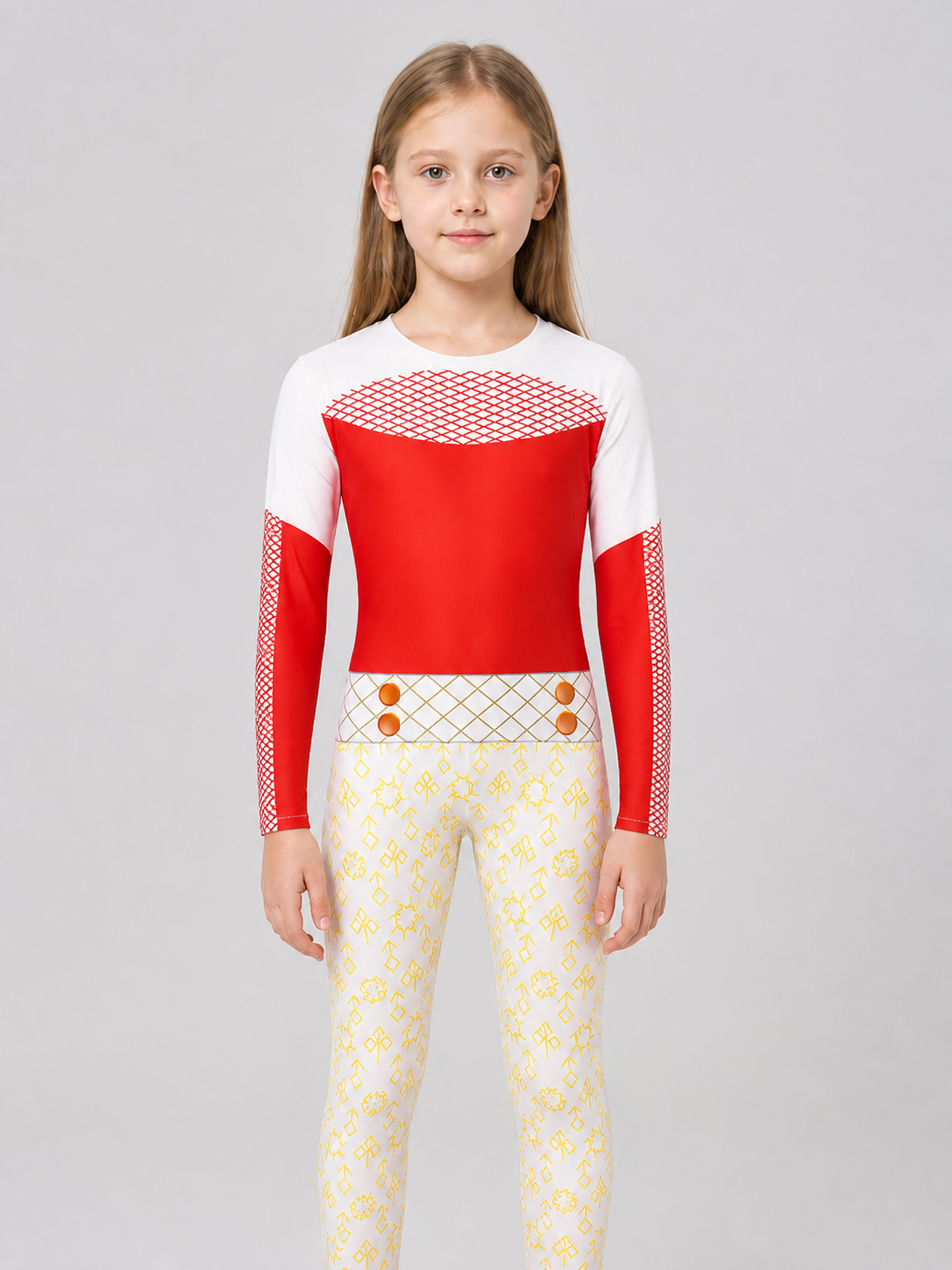 Zombie High 4 Cosplay Jumpsuit with Long Sleeves Costumes detail 3