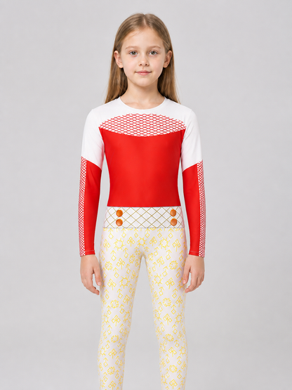 Zombie High 4 Cosplay Jumpsuit with Long Sleeves Costumes detail 3