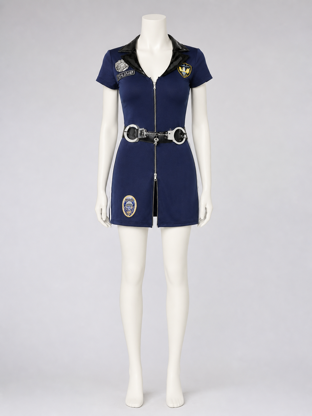 Police Officer Cosplay Costume, One-Piece Jumpsuit