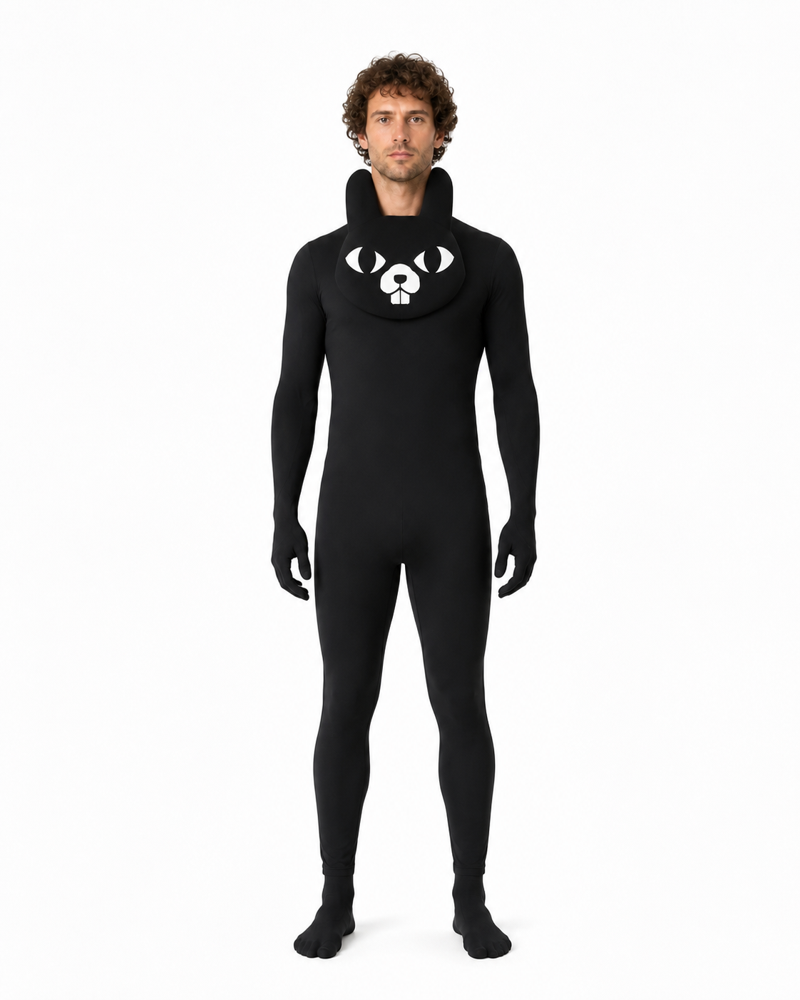 Rabbit Jumpsuit with Long Ears and Face product detail 3