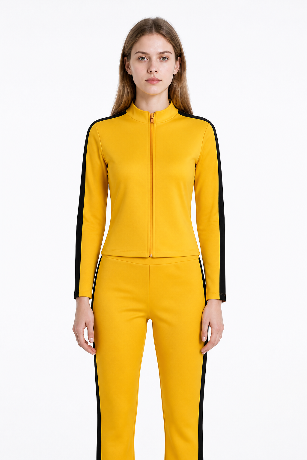 Cosplay tracksuit, yellow with black stripes Costumes detail 3