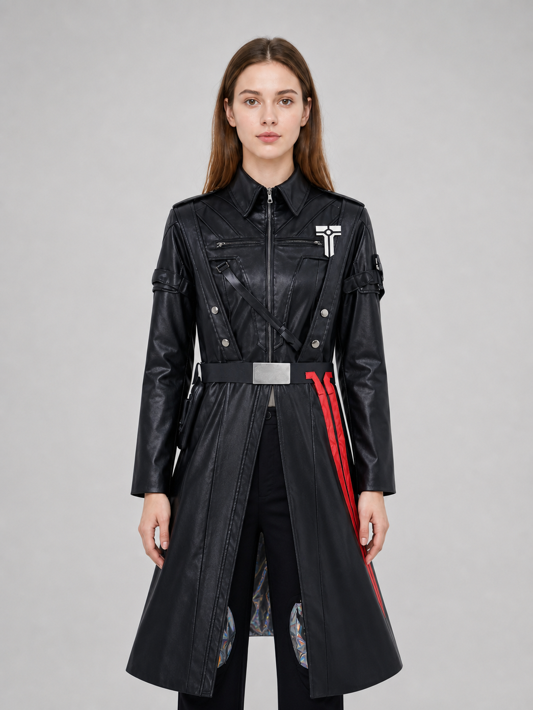 Gehros Cosplay Costume: Long Coat, Pants