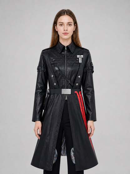 Gehros Cosplay Costume: Long Coat, Pants