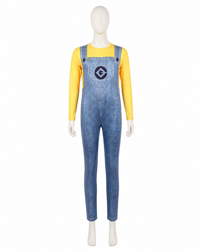 Minion Hooded Jumpsuit Costume for Cosplay
