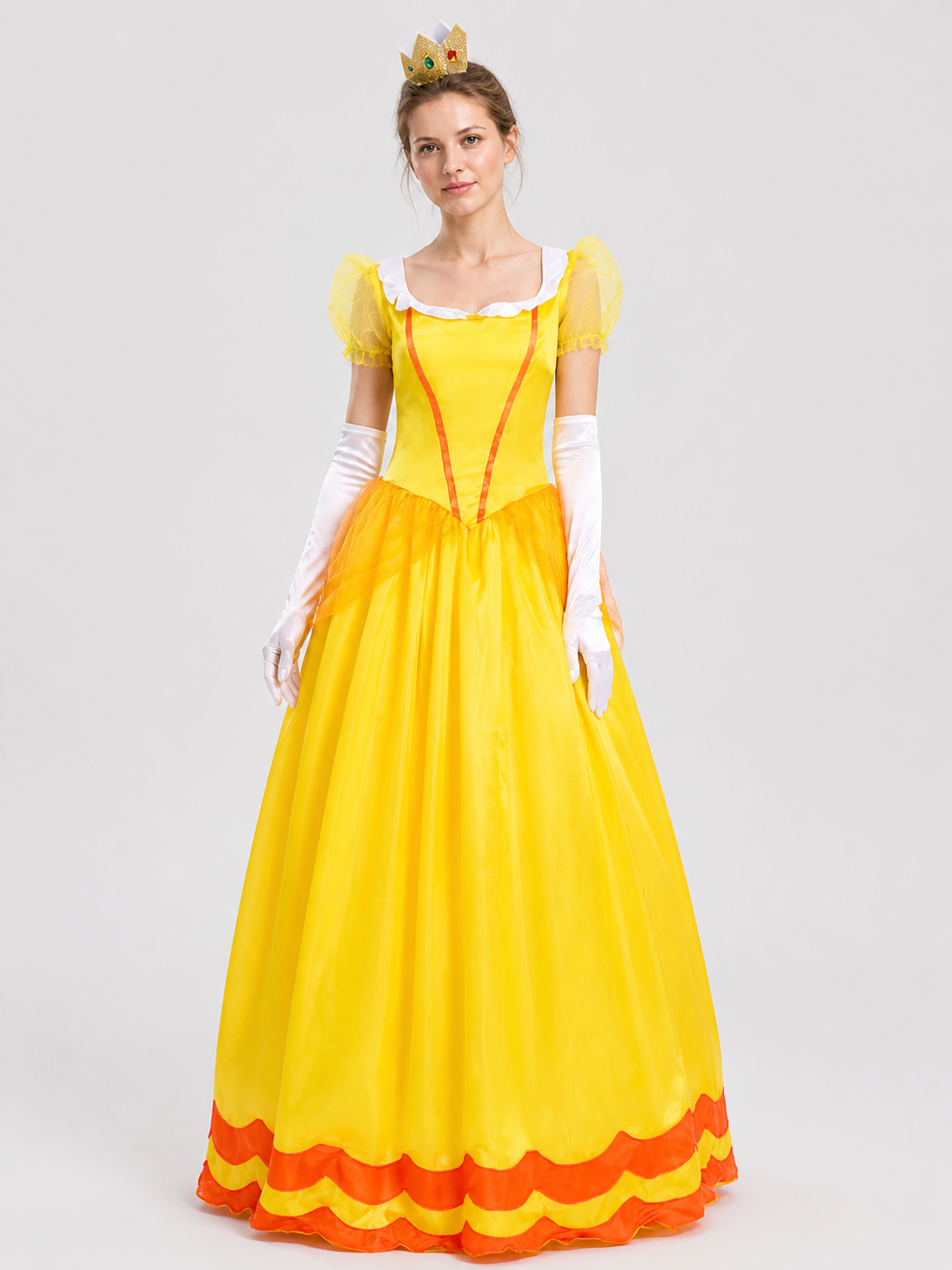 Princess Peach Halloween Costume, S-XXL Costumes detail 2