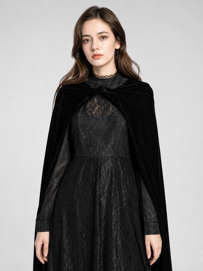 Witch Costume for Cosplay: Dress, Hat, and Cape