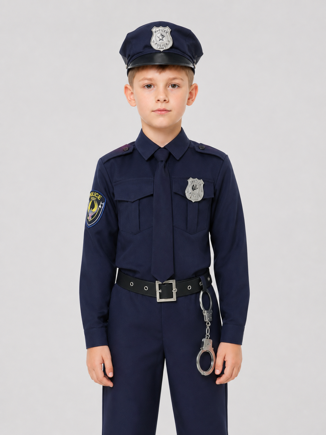 Police Costume, Jumpsuit with Accessories