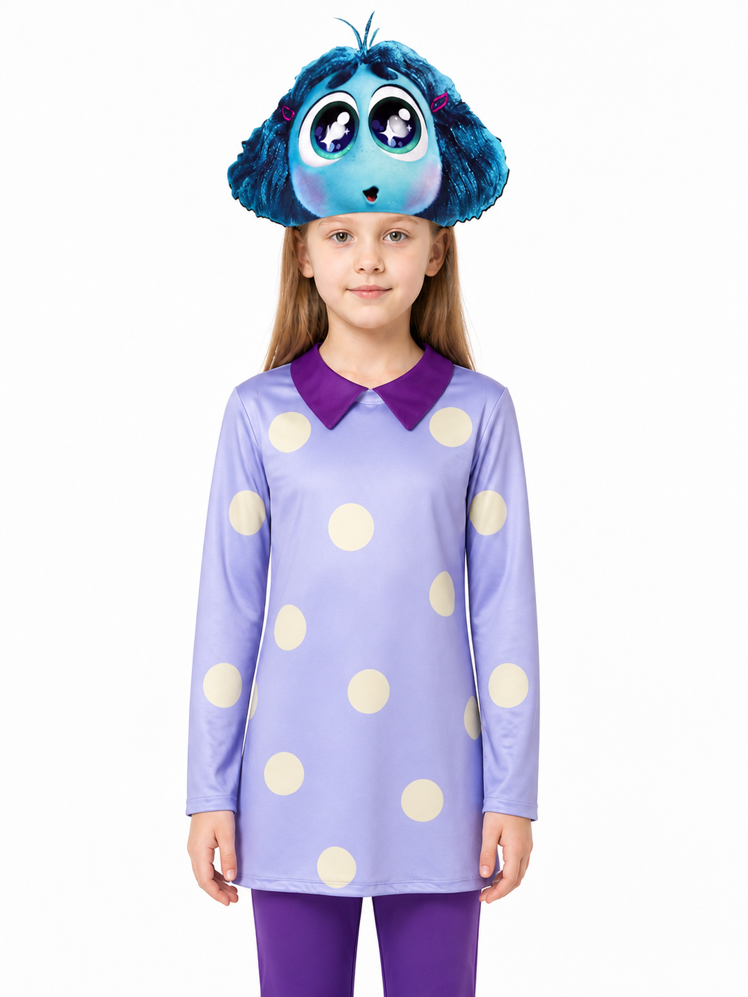 Joy Costume, Light Purple with Dots, from Inside Out 2 Costumes detail 3