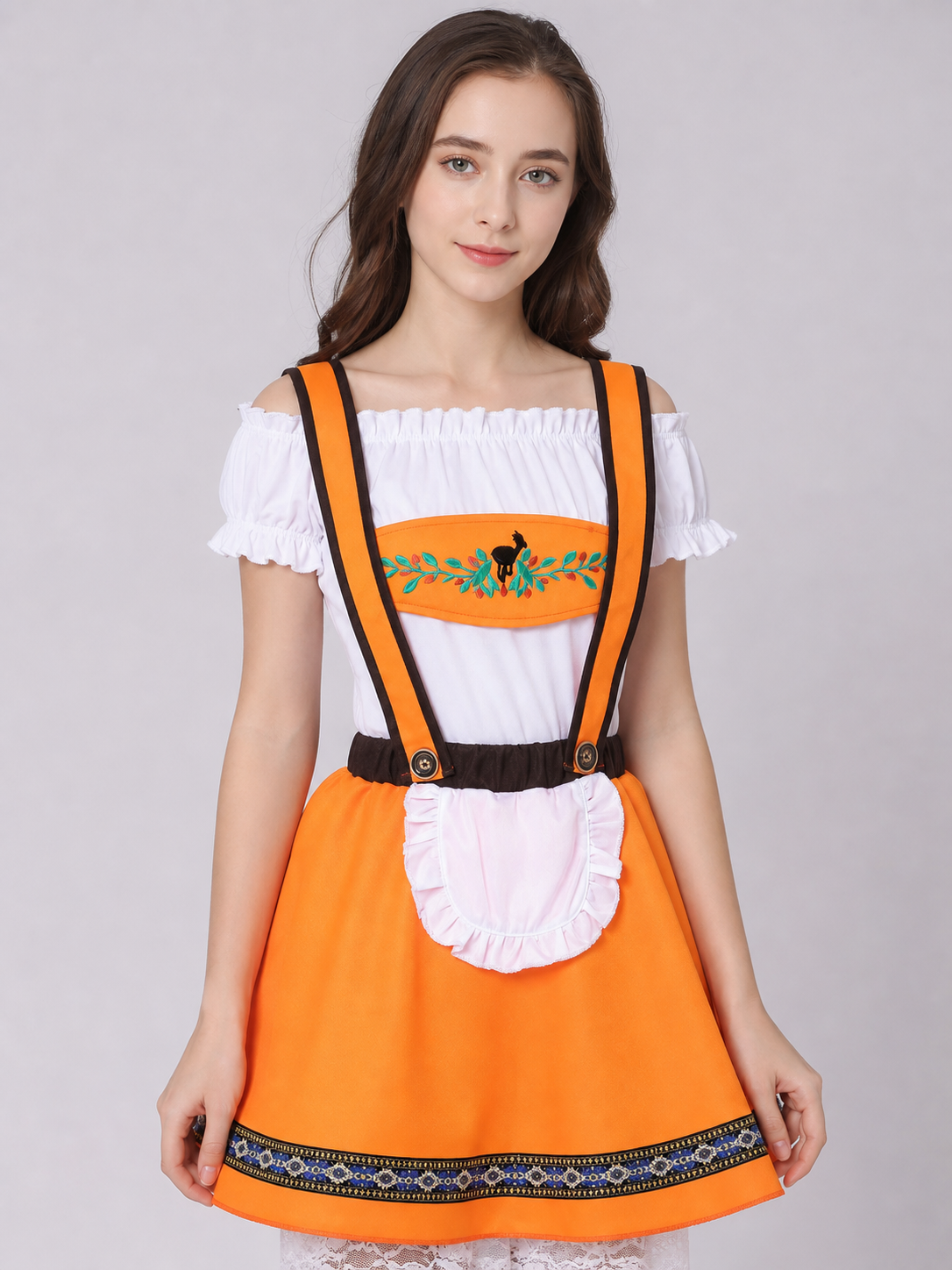Strappy Dress with Apron and Pattern