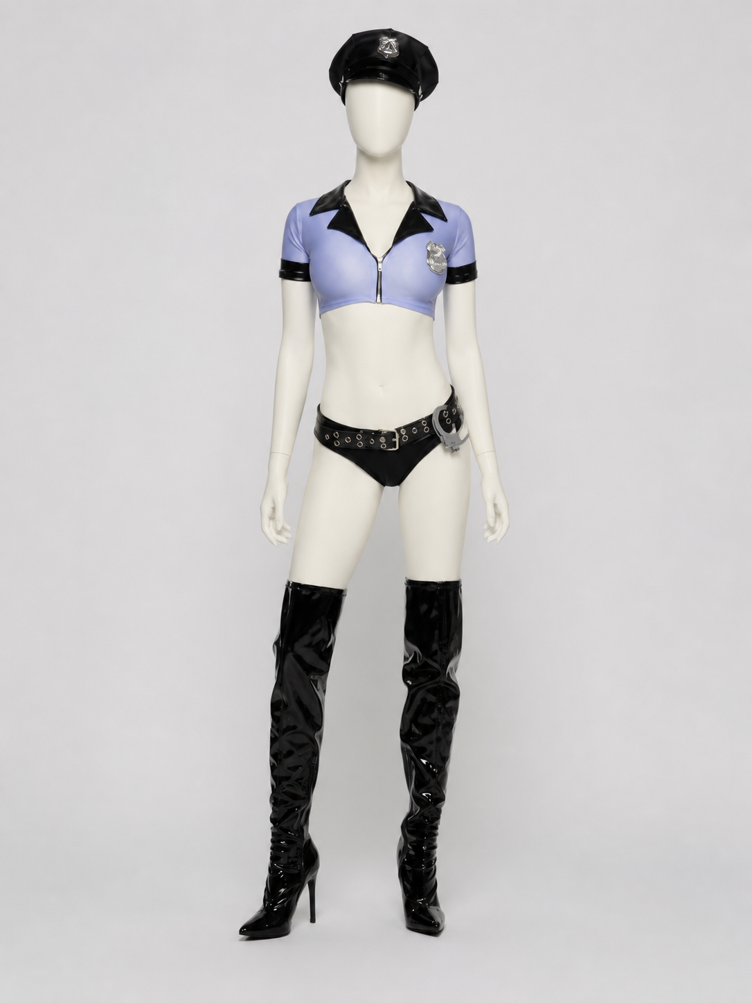 Sexy Police Costume for Halloween Cosplay Costumes detail 3