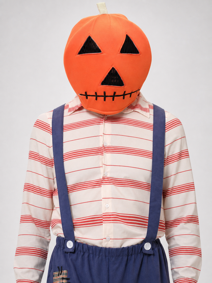 Pumpkin Character Costume with Jumpsuit