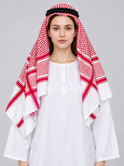 Arabian-themed costume with headscarf Costumes detail 2