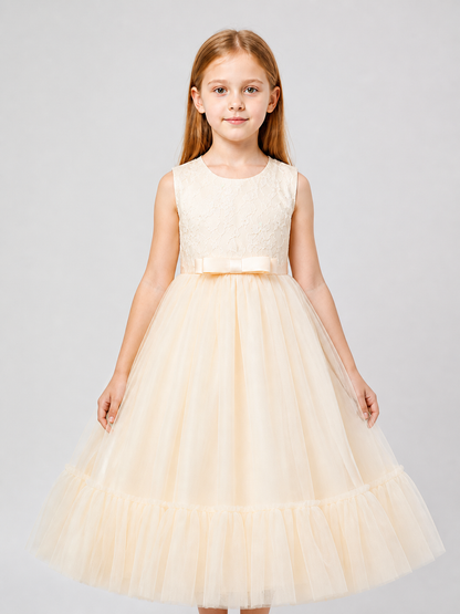 Full Princess Dress with Lace LP-332 for Performances