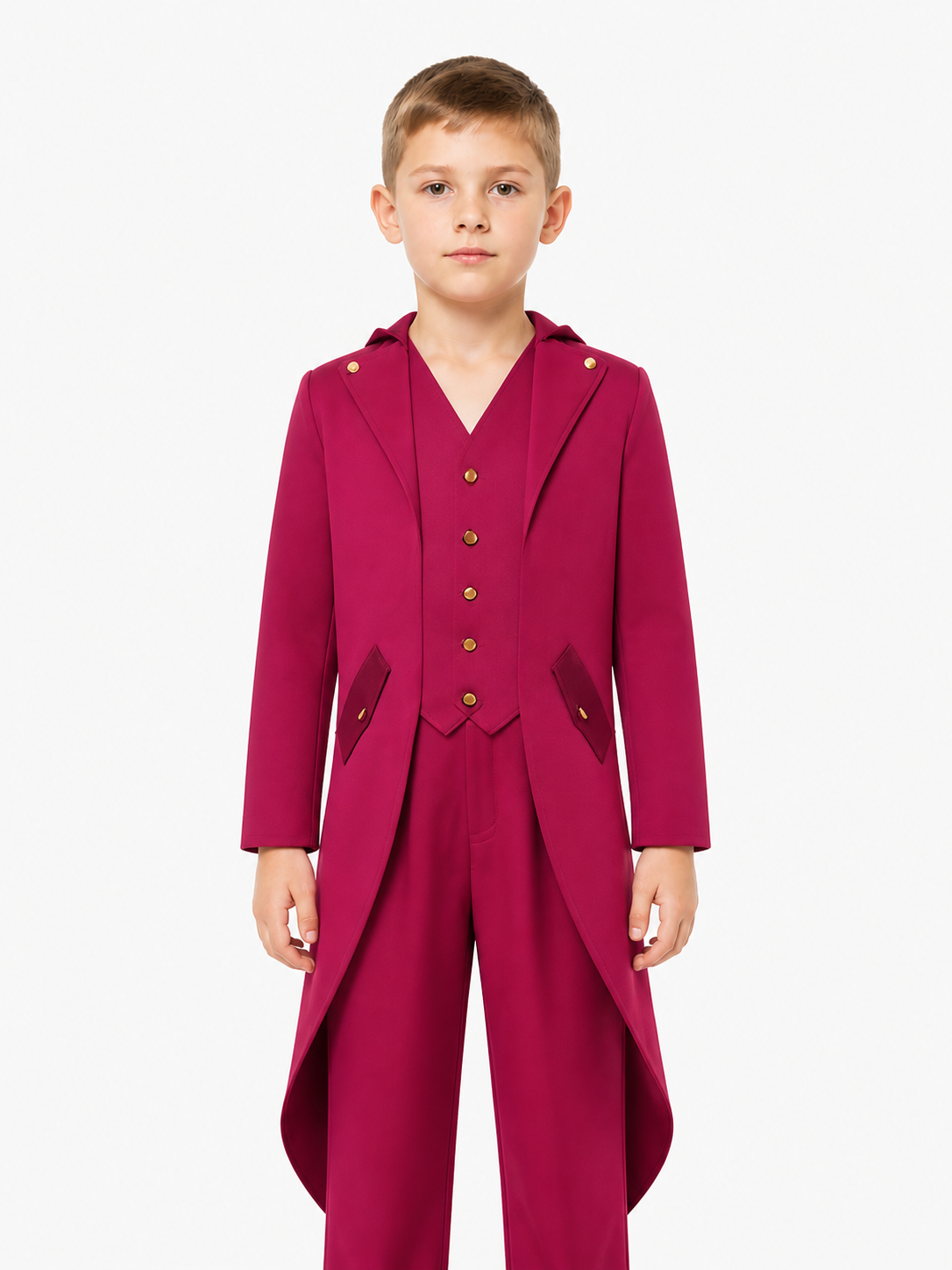 Tailcoat with long tails, lapels, and slanted pockets product detail 3