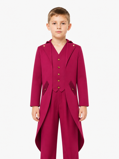 Tailcoat with long tails, lapels, and slanted pockets product detail 3
