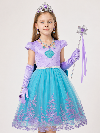 Mermaid Costume for Halloween and Cosplay upper body view