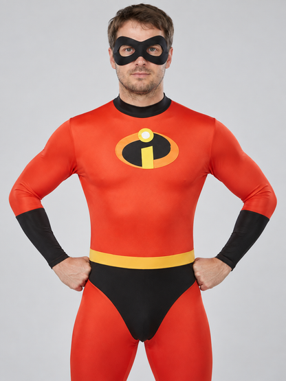 Adult Superhero Costume with Mask