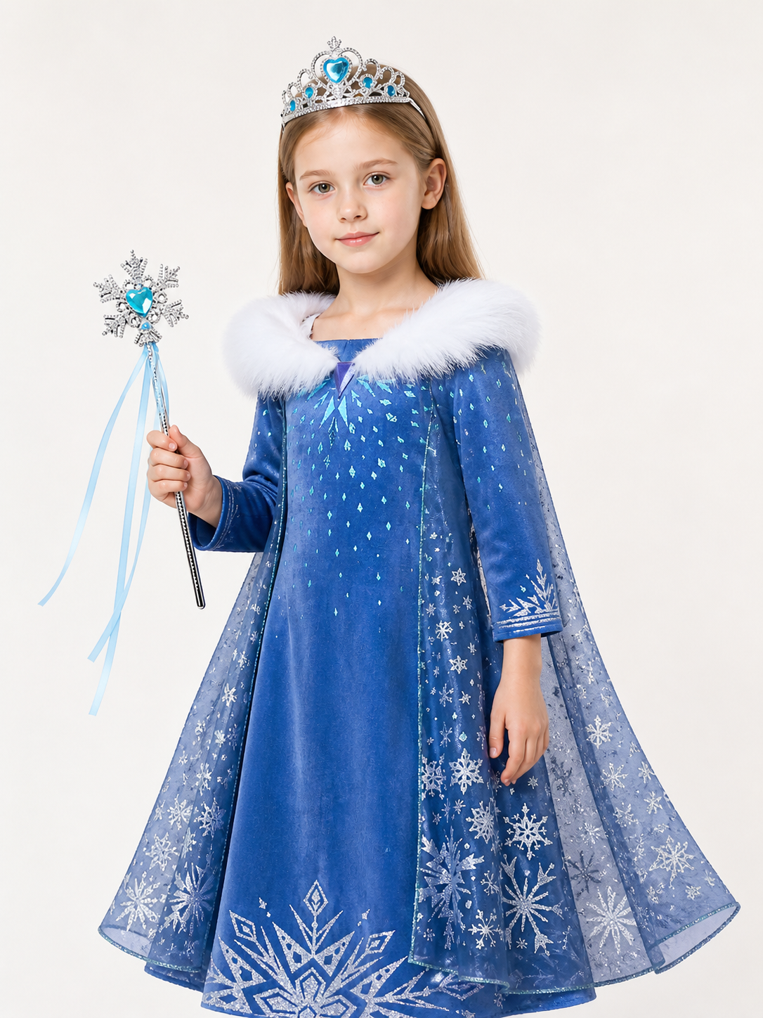 Snow Queen Costume for Halloween and Cosplay