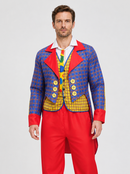 Clown Costume for Stage Performances and Halloween Costumes detail 3