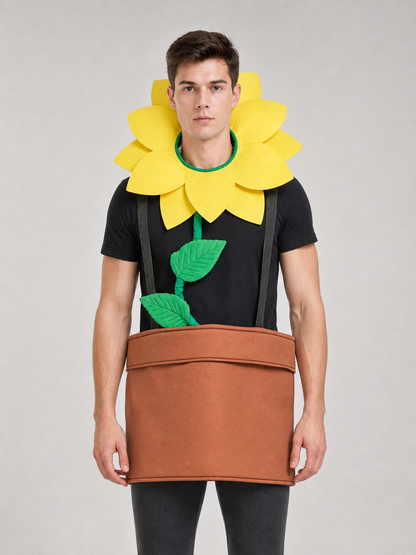 Flower Pot Costume for Halloween and Parties
