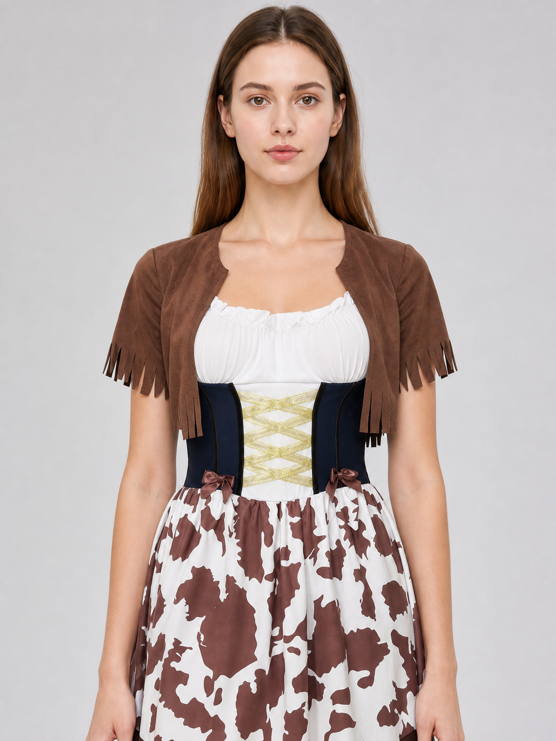 Western-Style Fringe Stage Costume Costumes detail