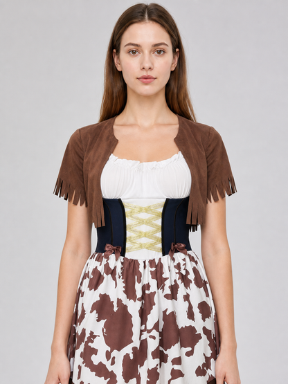 Western-Style Fringe Stage Costume Costumes detail