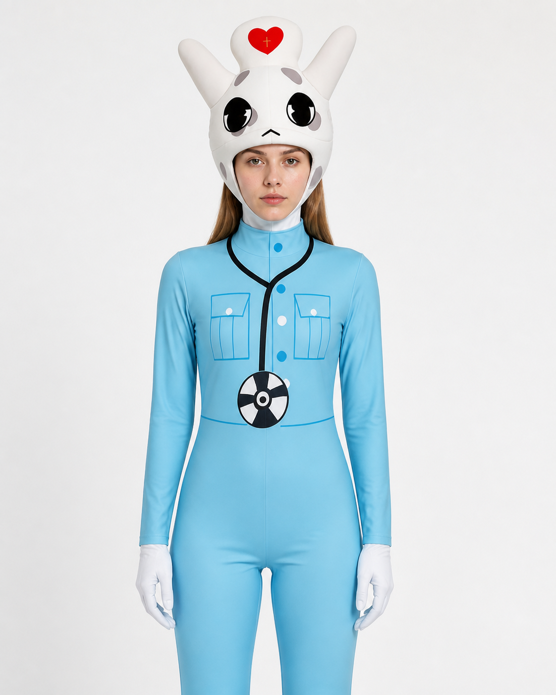 Hooded Kigurumi Carnival Costume with Gloves Costumes detail 3