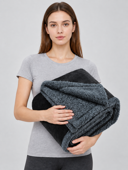 Reversible Plush Pet Blanket Wearable Blankets detail 2