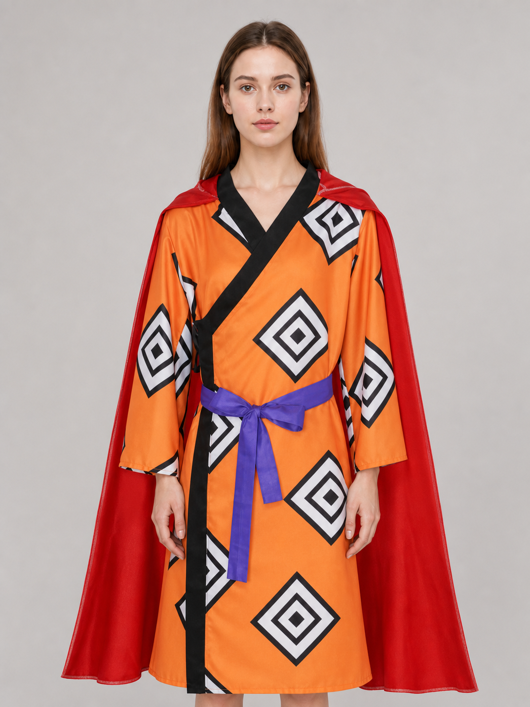 One Piece Jinbe Cosplay Costume with Cape