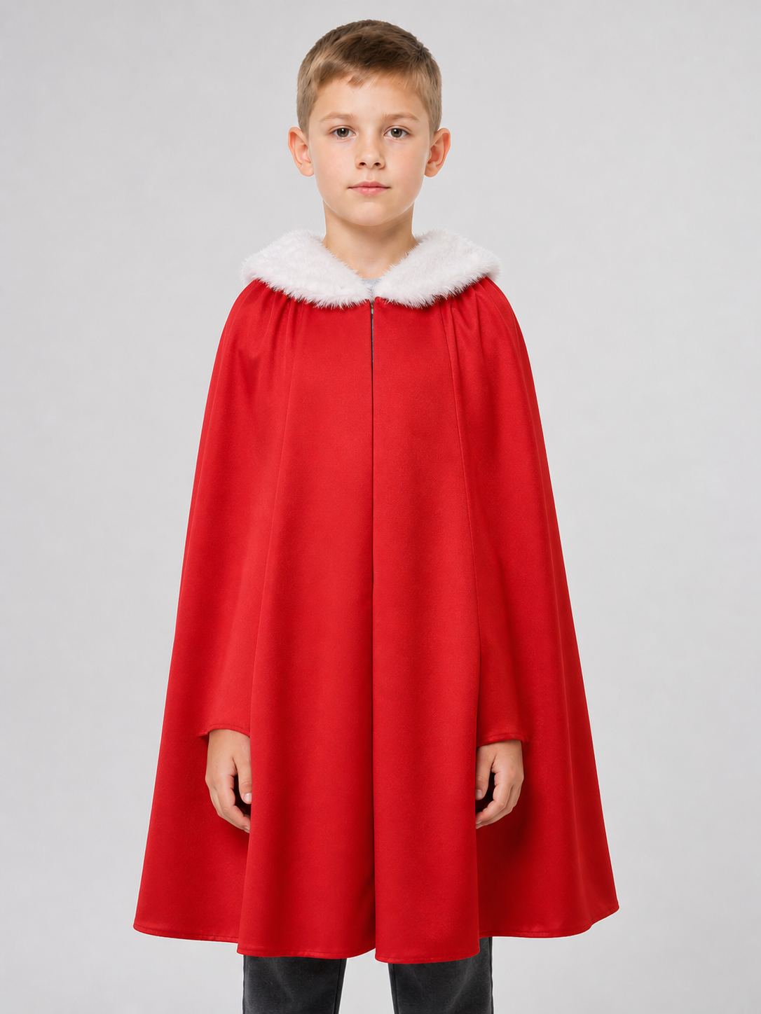 Invincible Cosplay Cape: Red and White Cloak