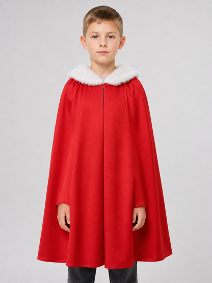 Invincible Cosplay Cape: Red and White Cloak
