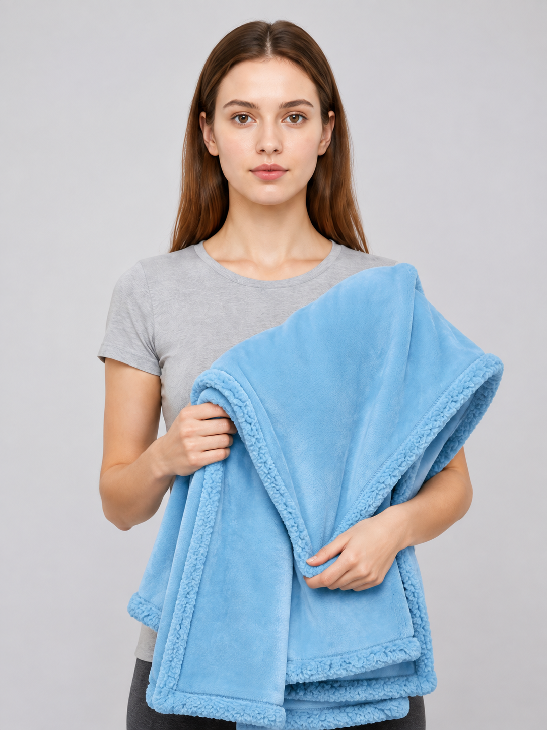 Reversible Plush Pet Blanket Wearable Blankets detail 2