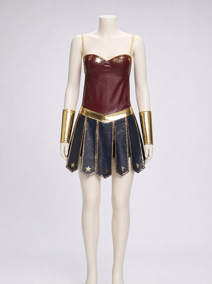 Wonder Woman Cosplay Costume, Stage Set