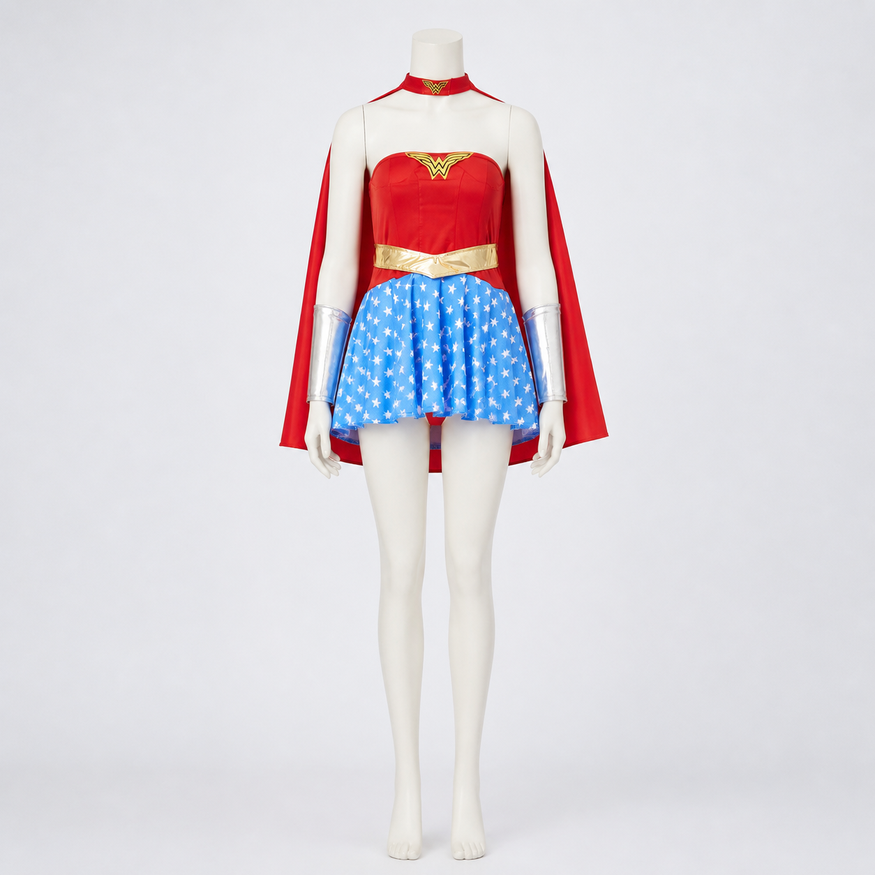 Cosplay Character Costume with Cape and Skirt Costume Capes detail 3