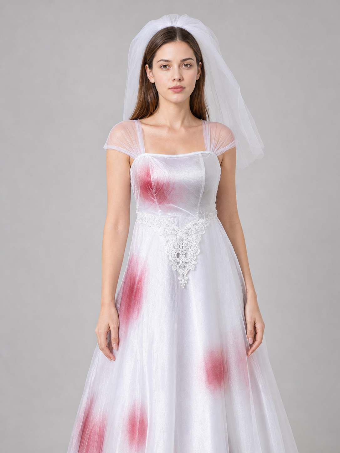 Costume: White Dress with Veil