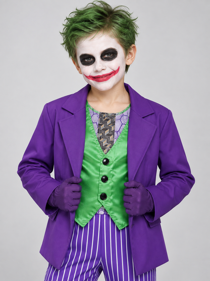 Carnival costume: jacket, vest, pants, gloves