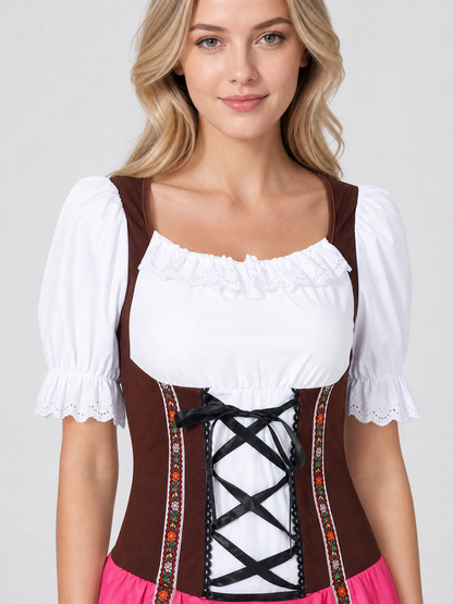 Oktoberfest-Style Carnival Cosplay Dress