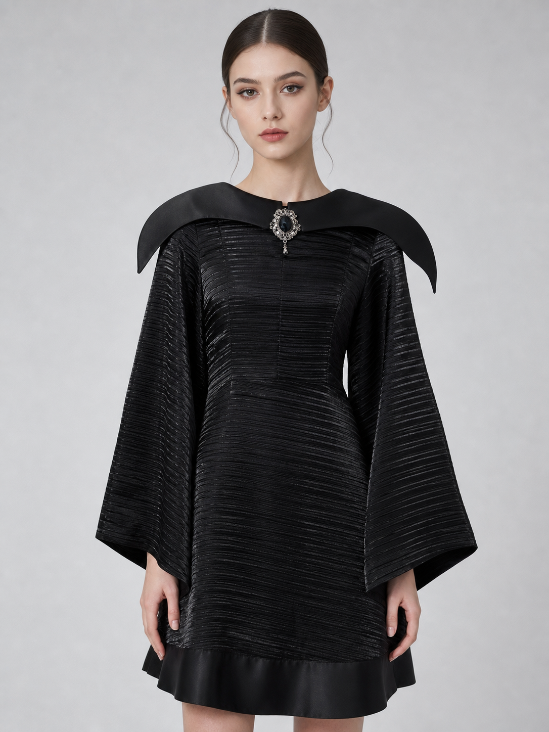 Gothic Cosplay Costume with Dress and Hat