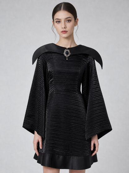 Gothic Cosplay Costume with Dress and Hat