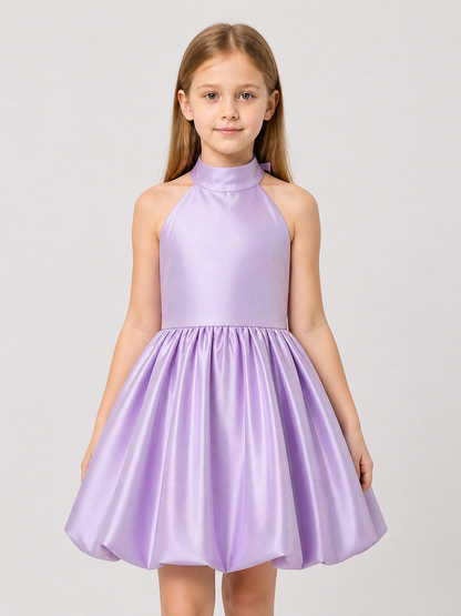 Tutu Dress with a Satin Sheen and Bow Costume Dresses detail 3