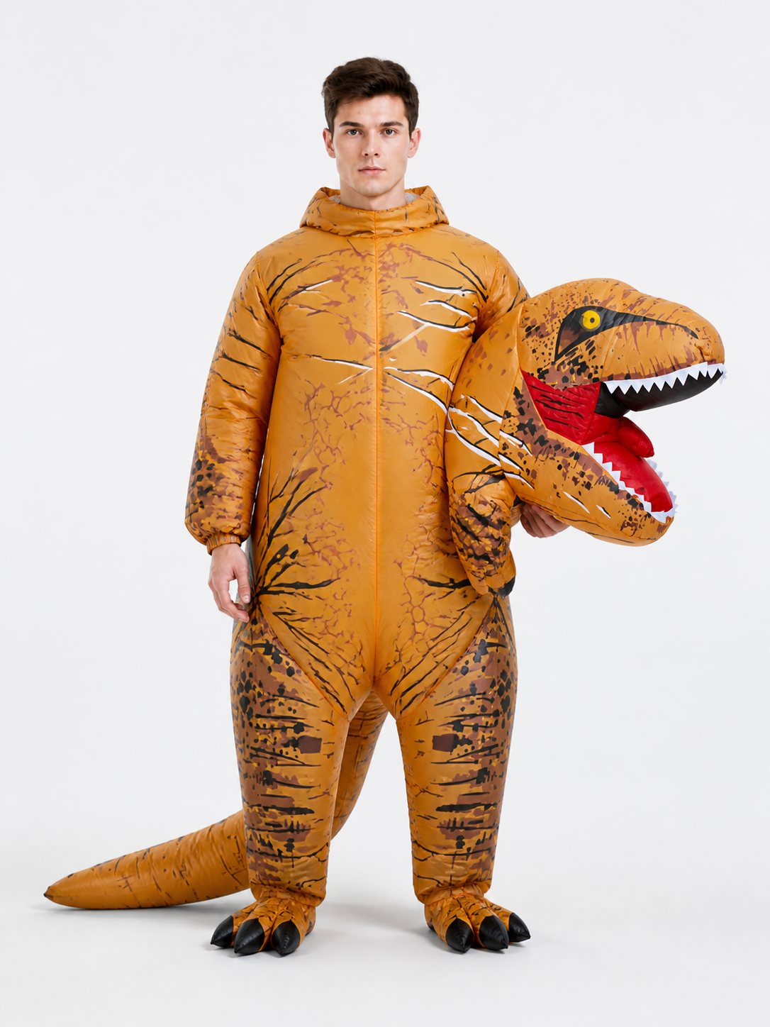 Inflatable Tyrannosaurus Costume with Tail and Claws Costumes detail 3