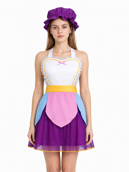 Teapot Cosplay Costume with Dress and Hat Costume Dresses detail 3