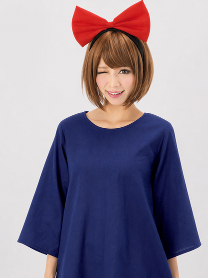 Kiki Cosplay Dress, Dark Navy