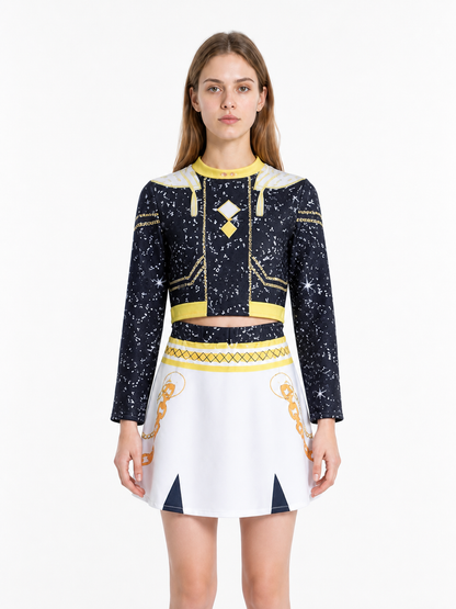 Children’s Costume: Top and Skirt with Gold Detailing