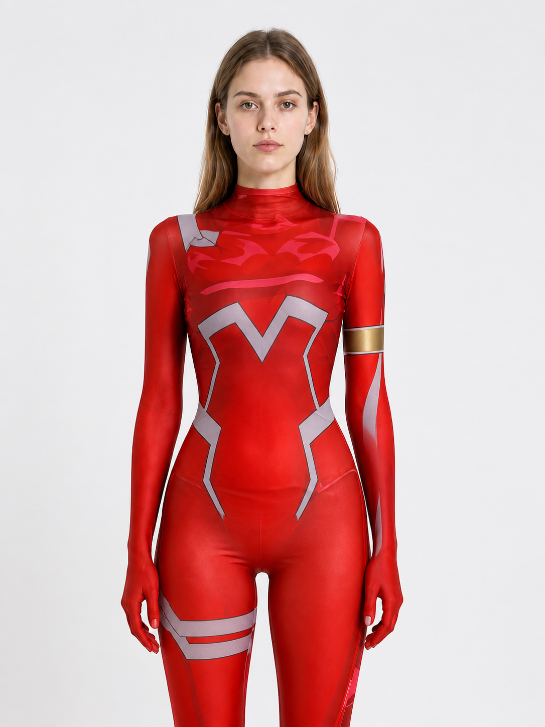 Red Tight-Fitting Spider-Man Jumpsuit product detail 3