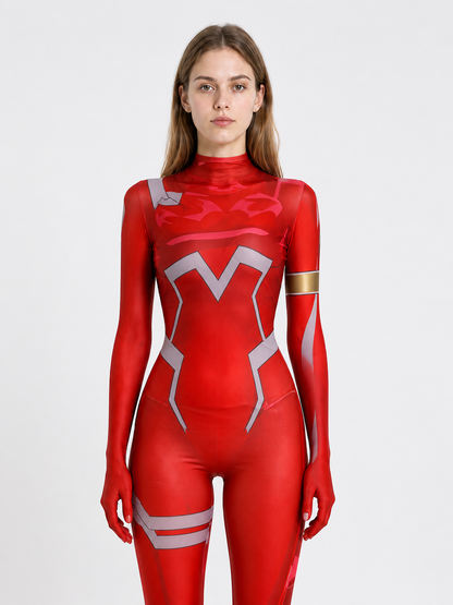 Red Tight-Fitting Spider-Man Jumpsuit product detail 3