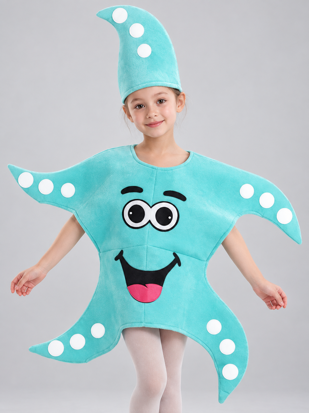 Kids' Starfish Costume with Headpiece