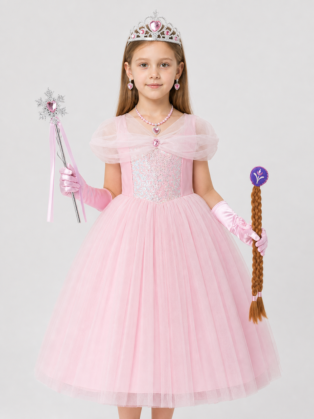 Cinderella Costume: Princess Dress with Accessories