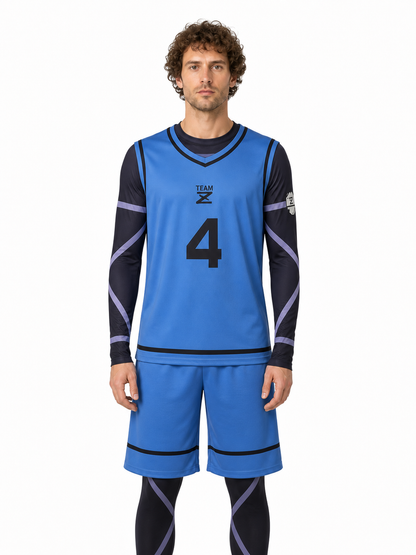 Anime Cosplay Costume Set with Number 4 Costumes detail 3